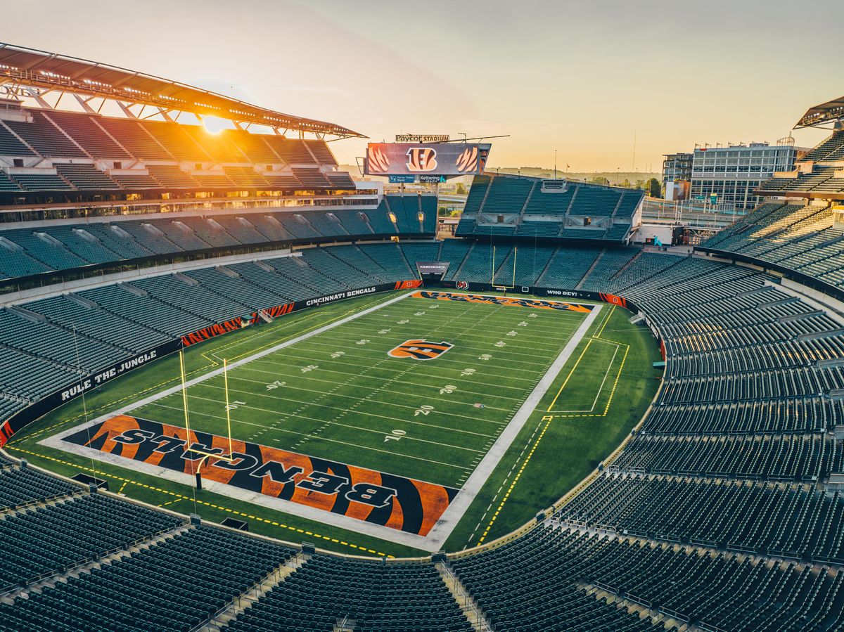 Cincinnati Bengals Paycor Stadium Field 2023_Credit Cincinnati Bengals